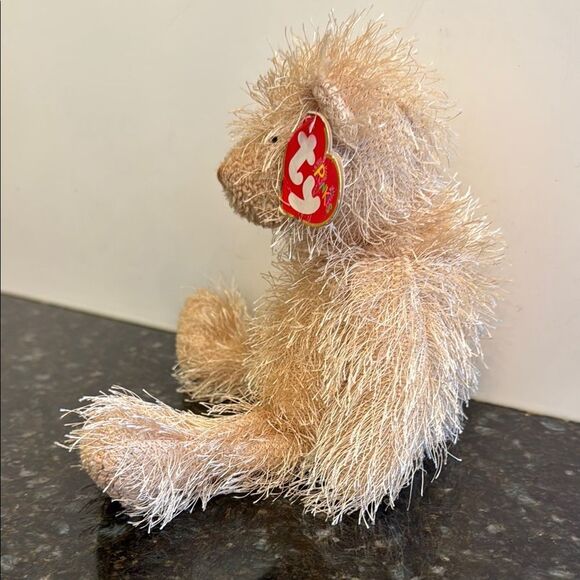 Ty Beanie Babies Vintage Ty Punkies Collection 'Frizzy' the Brown Bear 2002-9” - Picture 2 of 9